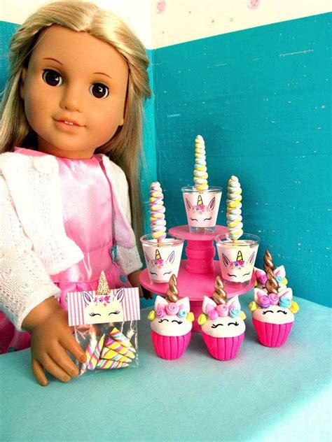 Food For American Girl 18 Doll Unicorn Horn Lollipop Candy Etsy