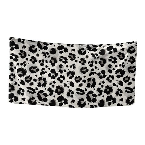 Moocorvic Microfiber Beach Towels Oversized Clearance Black Spotted