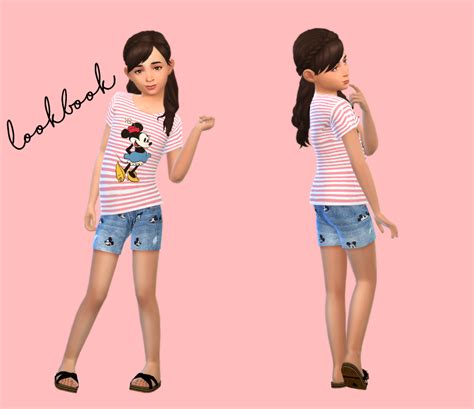 The Sims 4 Kids Lookbook Sims 4 Cc Kids Clothing Sims 4 Toddler