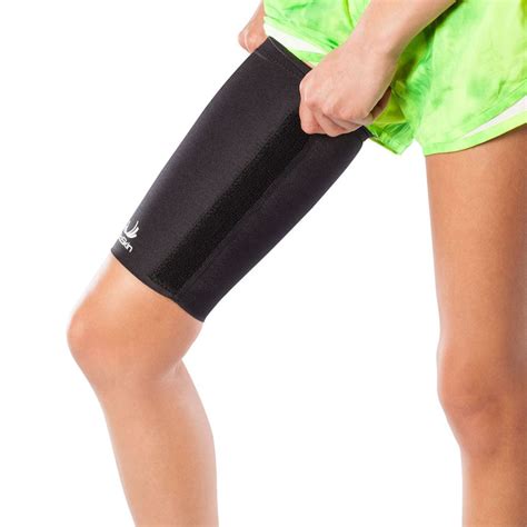Thigh Compression Sleeve With Strap Bioskin Bracing