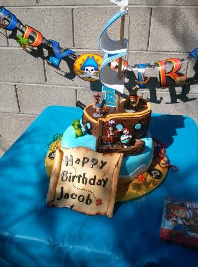 Just one of millions of high quality products available. Jake and the neverland pirates cake - treasure map | Torten