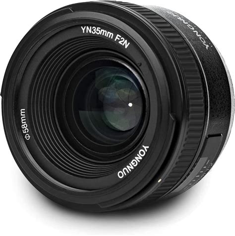 Yongnuo Yn35mm F2n Lens 12 Afmf Wide Angle Fixedprime Auto Focus