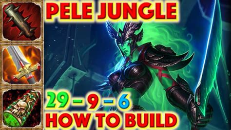Smite How To Build Pele Pele Jungle How To Guide Mid Season