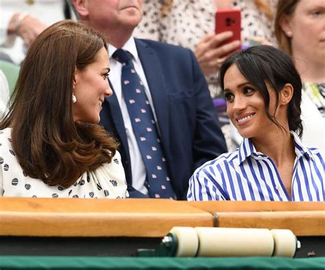 Kate Middleton And Meghan Markle Hit Wimbledon Together Now To Love