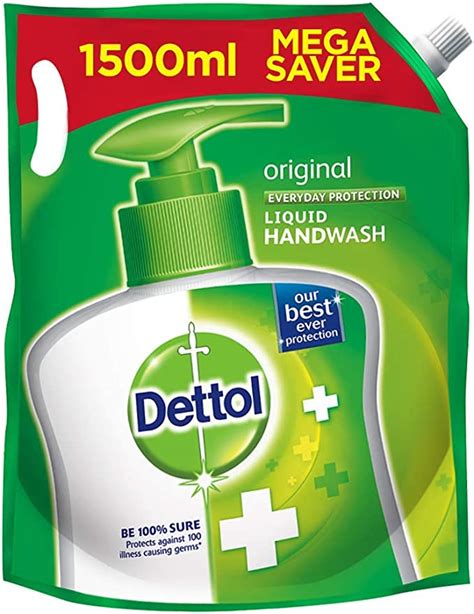Dettol Liquid Hand Wash Refill Original 1500 Ml Buy Online At Best