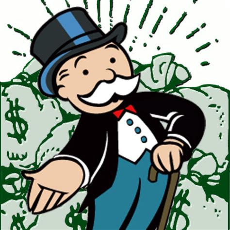 In large parts of the world he is known, additionally or exclusively, as the monopoly man, or mr. Money Bags - Cliparts.co