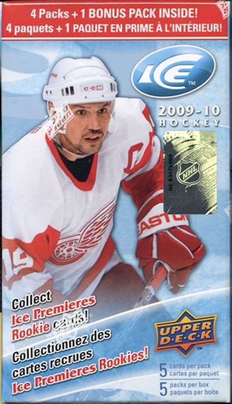 2009 10 Upper Deck Ice Hockey 5 Pack Box Da Card World
