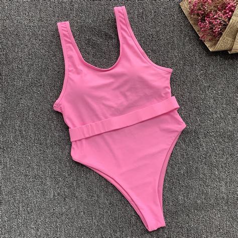 Swimwear Women One Piece 2019 New Swimming Suit For Women Slim Push Up