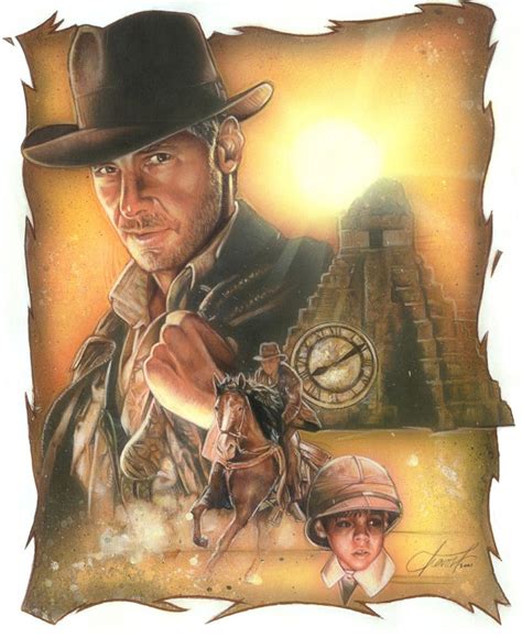 Indiana Jones On Deviantart Movie Poster Art Movie