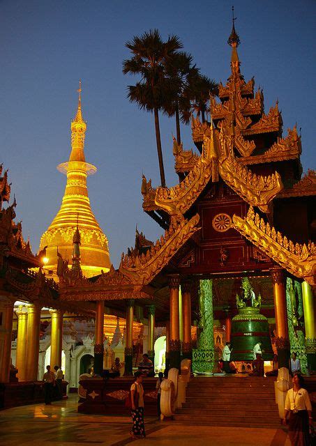 Shwedagon Pagoda Rangoon Myanmar Shwedagon Pagoda Myanmar Travel