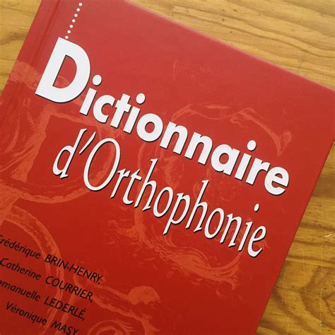Dictionnaire d orthophonie 3ème édition Dictionnaire Orthophonie
