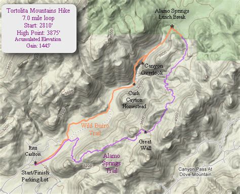 Mike Breidings Epic Road Trips Arizona Hiking The Tortolita Mountains ~03 February 2013~