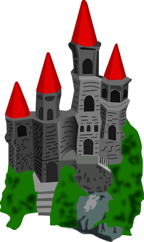 Castle pictures to color coloring pages are a fun way for kids of all ages to develop creativity focus motor skills and color recognition. Clipart - Castle (color)