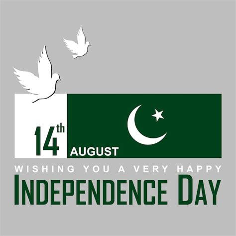 Premium Vector Happy Pakistan Independence Day 14th August Vector