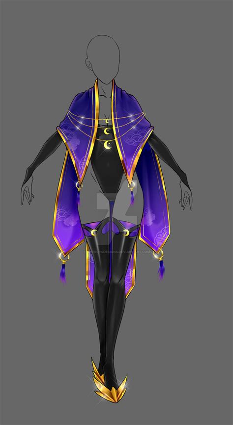 Closed Auction Adopt Divine Mage Outfit By Cherrysdesigns On Deviantart