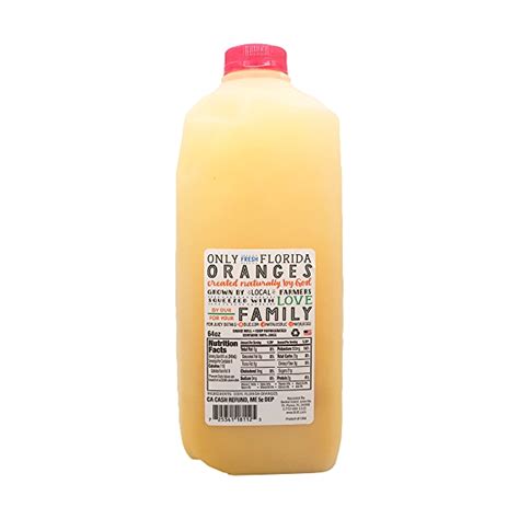 Squeezed Fresh Orange Juice At Whole Foods Market