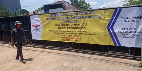 Ditolak Aptisi Unpam Serang Tetap Buka Penerimaan Mahasiswa Banten Pos