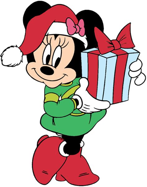 Download High Quality Minnie Mouse Clipart Christmas Transparent Png