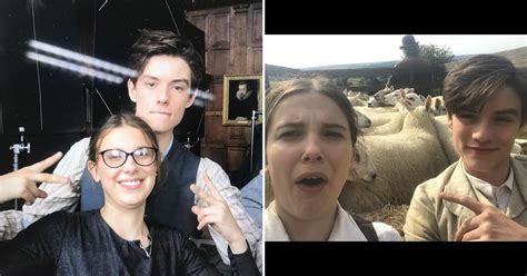 Millie Bobby Brown And Louis Partridge Friendship Moments Popsugar