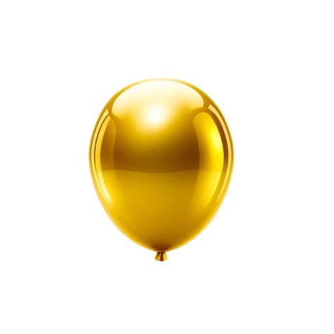 Golden Balloons On Transparent Background 24396298 Png