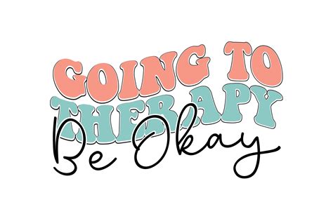 Going To Therapy Be Okay Gráfico Por Studioking · Creative Fabrica