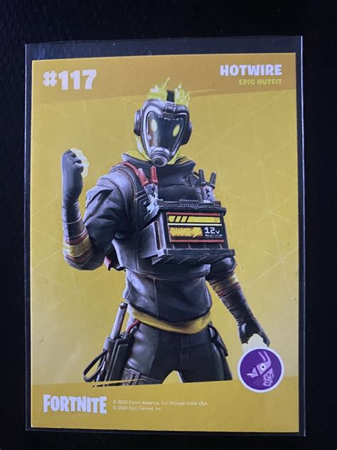 2020 Fortnite Series 2 117 Hotwire Epic Outfit Sp Ebay