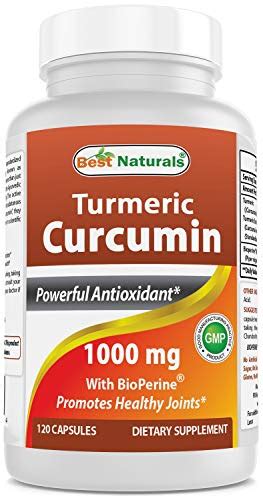 Reviews For Best Naturals Turmeric Curcumin With Bioperine 1000 Mg 120