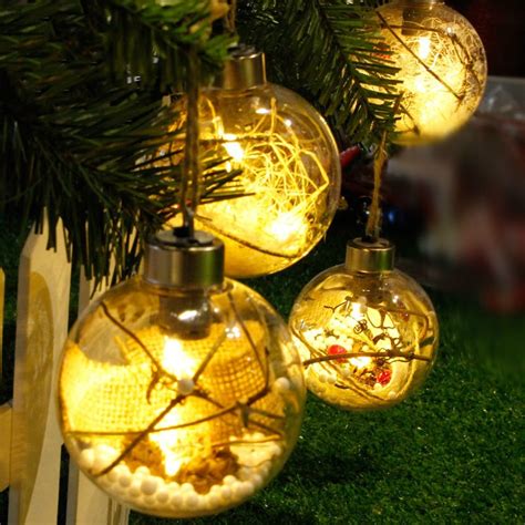 Popular Series Led Ball Light Christmas Ball Ornaments