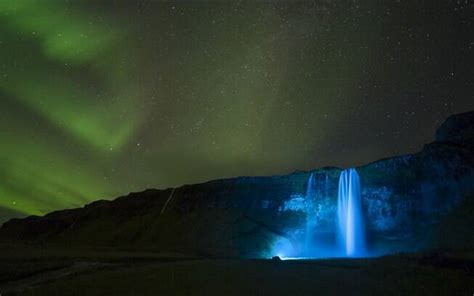 Fotos Cachoeira Iluminada Por Aurora Boreal E Outras Maravilhas Da