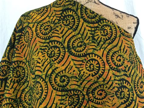 Vibrant African Batik Fabric