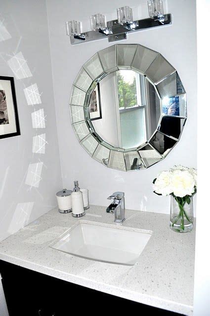 Check out these 12 diy vanity mirrors perfect for your bathroom. Bathroom mirror - don't like the look with the straight ...