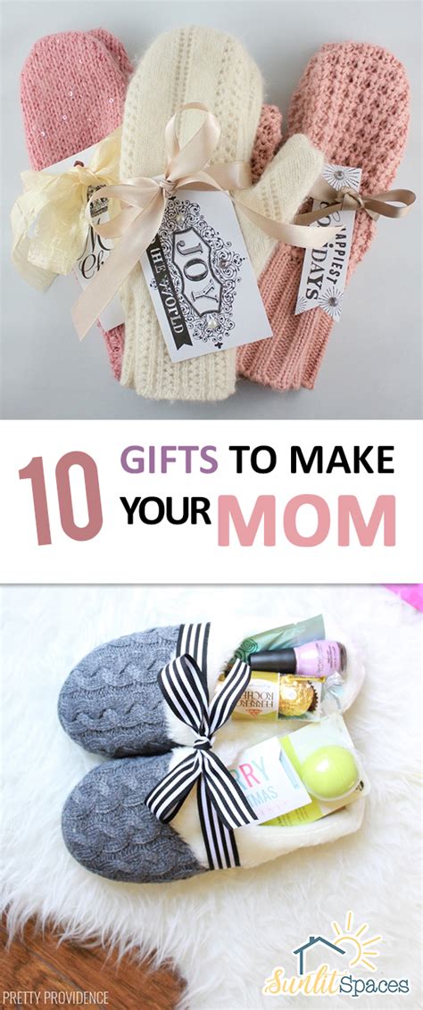 Gifts To Make Your Mom Sunlit Spaces