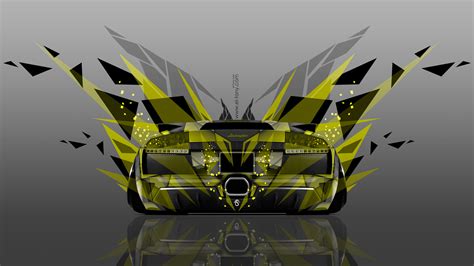 4k Lamborghini Murcielago Back Abstract Transformer Car