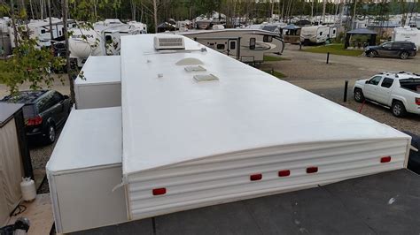 The roof is the first part of the rv that gets exposed to the harmful rays of the sun. RV Roof Repair & Restoration Gallery - How-To Videos - RV Roof Coating