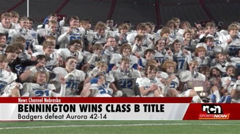 Bennington Rolls Past Aurora Claims Class B State Title In Record