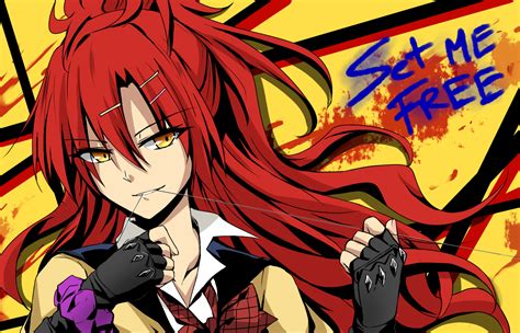 Akuma No Riddle Kago Tan Long Hair Red Hair Sagae Haruki