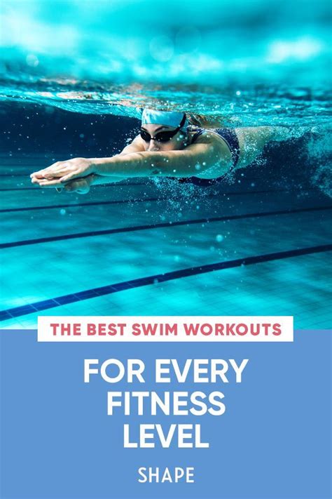 Try These Swimming Workouts For Any Skill Level In 2021 Swimming Workout Swimming Workouts