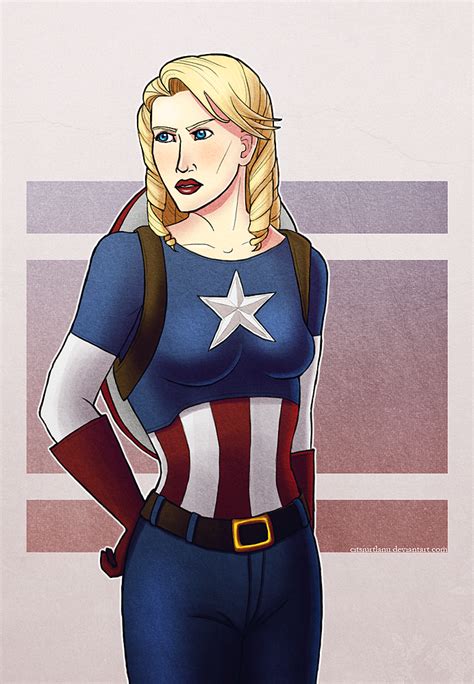 Captain America Genderbend By Citsiurtlanu On Deviantart