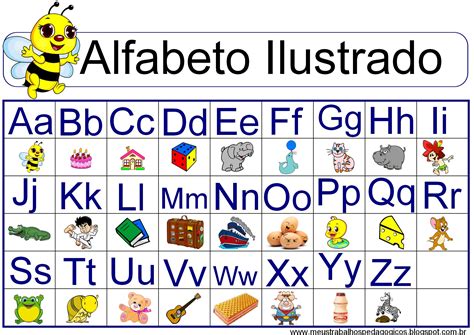 Alfabeto Completo Da Língua Portuguesa Abecedário