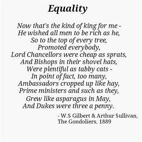 Equality Poems