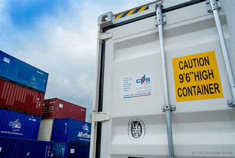 Container maß innen und außen 22g1, 25g1, 42g1, 45g1. High Cube Container | CHS-Container