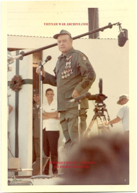 Legendary Entertainer Bob Hope Performs At A Uso Show Vietnam War Archive