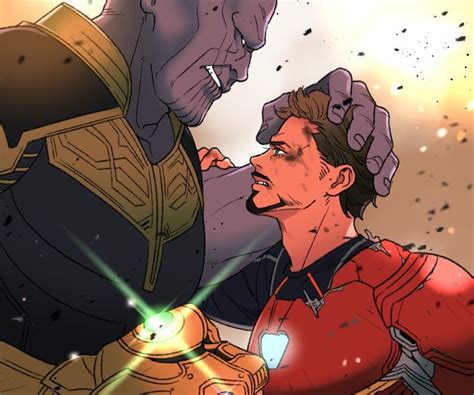 Mcu Nano Tech Iron Man Vs Base Thanos Battles Comic Vine
