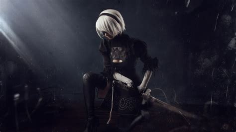 X Nier Automata A Art Laptop HD HD K Wallpapers Images Backgrounds Photos And Pictures