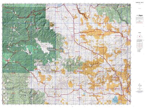 Oregon Unit 51 Topo Maps Hunting And Unit Maps Huntersdomain