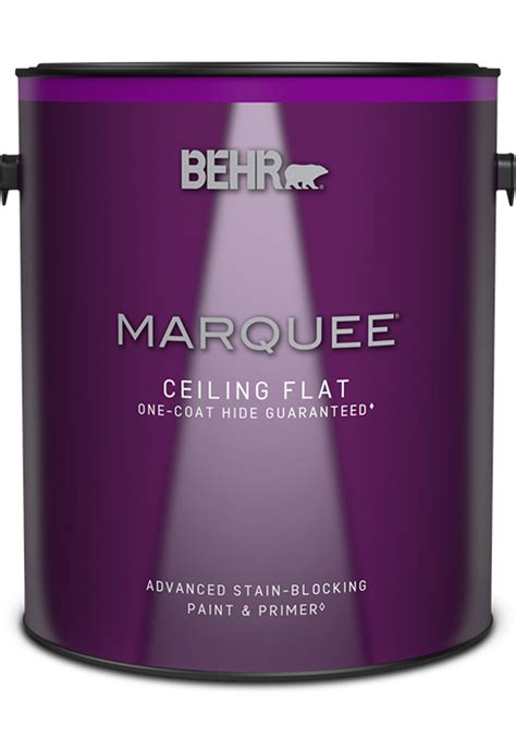 Flat Ceiling One Coat Paint And Primer Behr Marquee® Behr