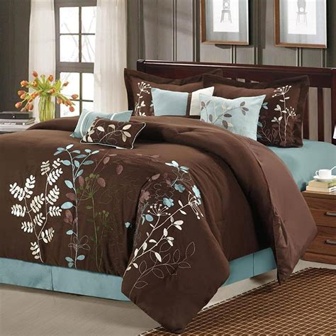 Chic Home Bliss Garden 8 Piece Embroidered Comforter Set