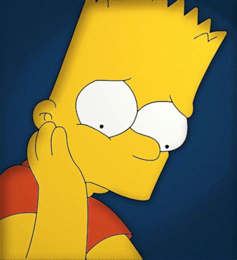 Triste Bart Simpson Dibujo Sad Desenho Bart Simpson Sad Pin On Images