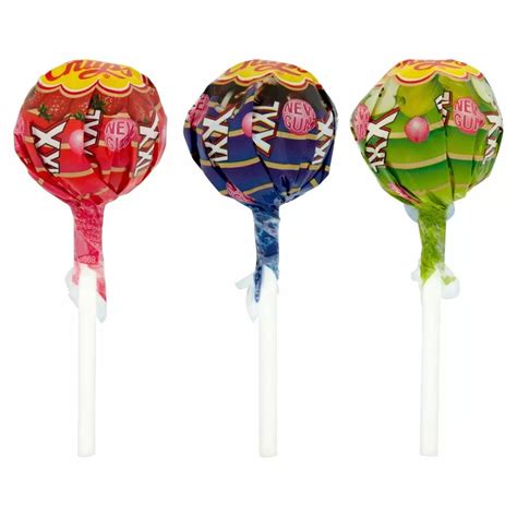 Buy Chupa Chups Xxl Bubblegum Filled Lollipops 30g At