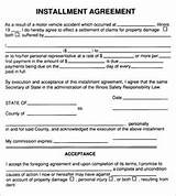 Instalment Agreement Sample